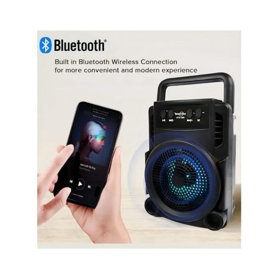 مكبر صوت بلوتوث لاسلكي محمول GTS-1360 يدعم USB وبطاقة Micro SD مكبر صوت بلوتوث لاسلكي محمول GTS-1360 يدعم USB وبطاقة Micro SD