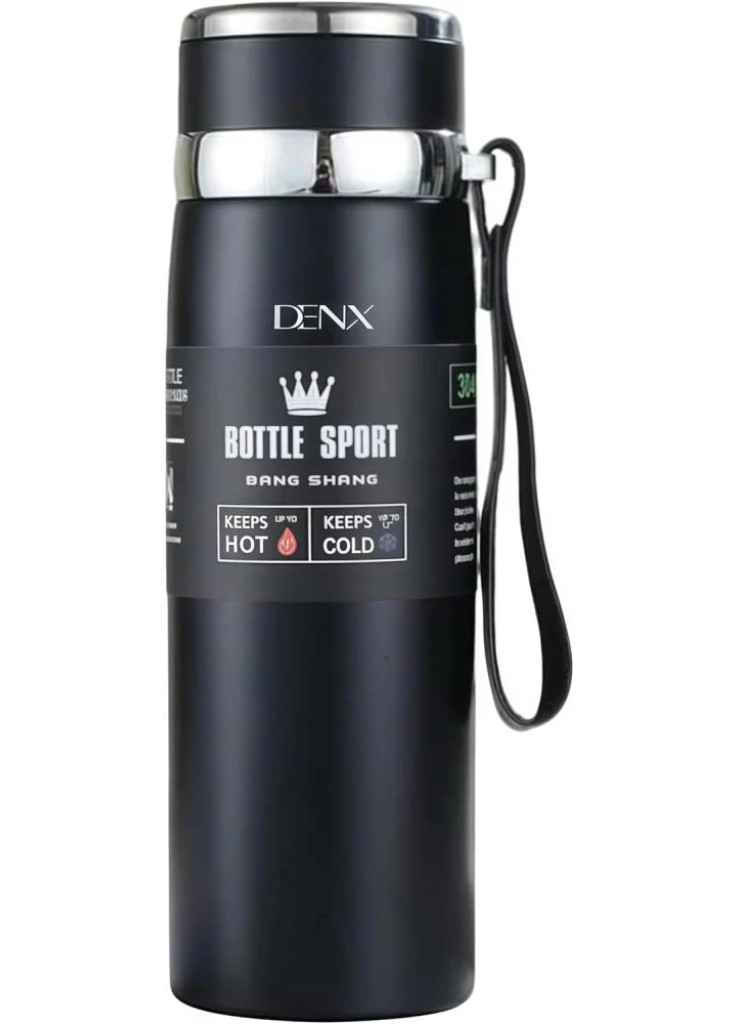 زجاجة مياه معزولة بتفريغ الهواء من فولاذ غير قابل للصدأ 800 مل، قارورة مزدوجة الجدار مع مصفاة شاي ساخن وبارد للسفر، مانعة للتسرب خالية من BPA للمكتب وصالة الرياضة للاستخدام الخارجي من دينكس DX2055 لون ذهبي زجاجة مياه معزولة بتفريغ الهواء من فولاذ غير قابل للصدأ 800 مل، قارورة مزدوجة الجدار مع مصفاة شاي ساخن وبارد للسفر، مانعة للتسرب خالية من BPA للمكتب وصالة الرياضة للاستخدام الخارجي من دينكس DX2055 لون ذهبي