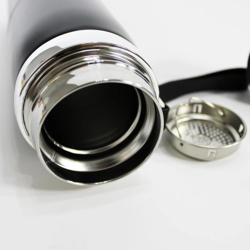 زجاجة مياه معزولة بتفريغ الهواء من فولاذ غير قابل للصدأ 800 مل، قارورة مزدوجة الجدار مع مصفاة شاي ساخن وبارد للسفر، مانعة للتسرب خالية من BPA للمكتب وصالة الرياضة للاستخدام الخارجي من دينكس DX2055 لون ذهبي زجاجة مياه معزولة بتفريغ الهواء من فولاذ غير قابل للصدأ 800 مل، قارورة مزدوجة الجدار مع مصفاة شاي ساخن وبارد للسفر، مانعة للتسرب خالية من BPA للمكتب وصالة الرياضة للاستخدام الخارجي من دينكس DX2055 لون ذهبي