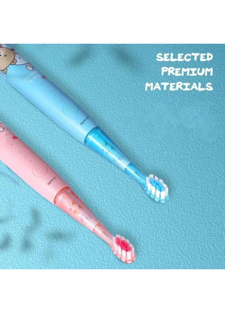 فرشاة اسنان كهربائية للاطفال قابلة لاعادة الشحن سونيك 24000 VPM بشعيرات ناعمة سهلة التنظيف ومؤقت دقيقتين ومقاومة للماء IPX7 وخفيفة الوزن للسفر للاولاد والبنات من سن 6 سنوات فما فوق من دينكس، DX3704 لون وردي فرشاة اسنان كهربائية للاطفال قابلة لاعادة الشحن سونيك 24000 VPM بشعيرات ناعمة سهلة التنظيف ومؤقت دقيقتين ومقاومة للماء IPX7 وخفيفة الوزن للسفر للاولاد والبنات من سن 6 سنوات فما فوق من دينكس، DX3704 لون وردي