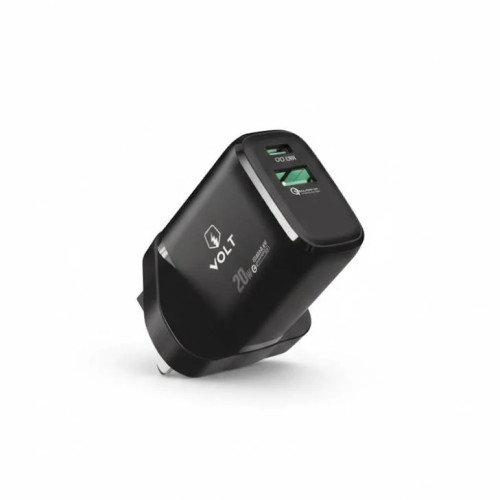 راس شاحن من شركه فولت الاصليه بدعم GaN 20W راس شاحن من شركه فولت الاصليه بدعم GaN 20W