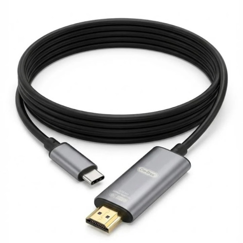 وصلة Go-Des تايب سي إلى شاشة HDMI 8K طوله 1.8 متر وصلة Go-Des تايب سي إلى شاشة HDMI 8K طوله 1.8 متر