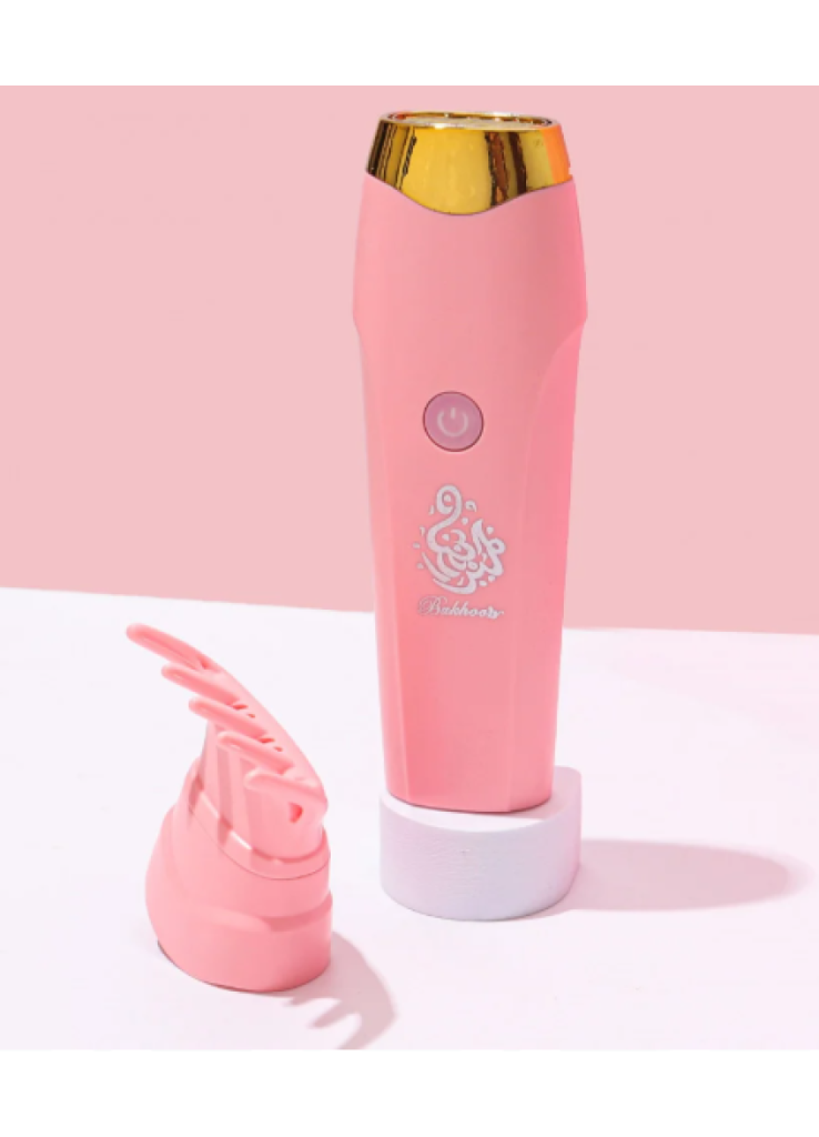 مبخرة الكترونية للشعر محمولة قابلة للشحن مبخرة الشعر لون (وردي) مبخرة الكترونية للشعر محمولة قابلة للشحن مبخرة الشعر لون (وردي)