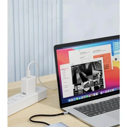 محول Chappeline HD01 Type-C 5 في 1 صوت + USB + PD - فضي محول Chappeline HD01 Type-C 5 في 1 صوت + USB + PD - فضي