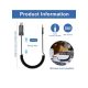 محول شابيلين UX02 اللاسلكي USB للسيارة مستقبل بلوتوث 3.5 مم - أسود محول شابيلين UX02 اللاسلكي USB للسيارة مستقبل بلوتوث 3.5 مم - أسود