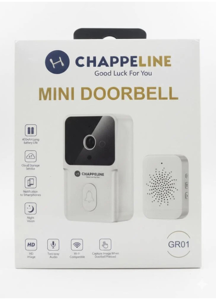 جرس Chappeline الذكي: أمان أكثر، تعقيد أقل.