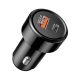 شاحن سيارة DENX بقوة 48 واط - منفذين (USB-A + Type-C) يدعم الشحن السريع QC3.0 و PD30W شاحن سيارة DENX بقوة 48 واط - منفذين (USB-A + Type-C) يدعم الشحن السريع QC3.0 و PD30W