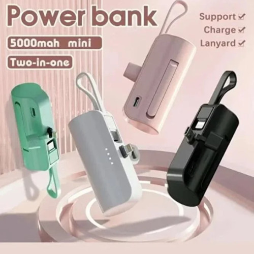 Denx شاحن باور بانك صغير مع منافذ متعددة يدعم الشحن السريع لون اسود | 5000 مللي أمبير | DX412 Denx شاحن باور بانك صغير مع منافذ متعددة يدعم الشحن السريع لون اسود | 5000 مللي أمبير | DX412