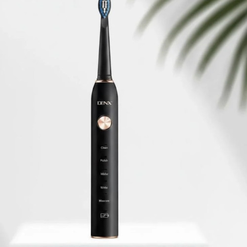 فرشاة أسنان كهربائية سونيك من دنكس DX2579 - 5 أوضاع، عمر بطارية طويل، مقاومة للماء