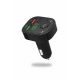 مشغل MP3 للسيارة POWERMAX MX109 - بلوتوث مع شاحن سريع 3.1A وإضاءة LED.