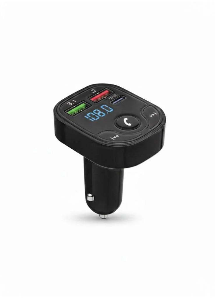 مشغل MP3 للسيارة POWERMAX MX109 - بلوتوث مع شاحن سريع 3.1A وإضاءة LED. مشغل MP3 للسيارة POWERMAX MX109 - بلوتوث مع شاحن سريع 3.1A وإضاءة LED.