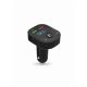 مشغل MP3 للسيارة POWERMAX MX109 - بلوتوث مع شاحن سريع 3.1A وإضاءة LED.