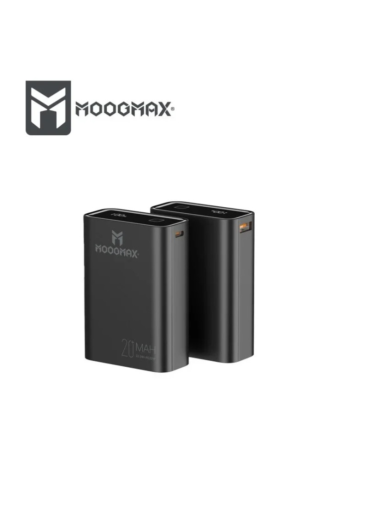 باور بانك مارفيلو من موج ماكس، 20000ملي امبير - اسود باور بانك مارفيلو من موج ماكس، 20000ملي امبير - اسود