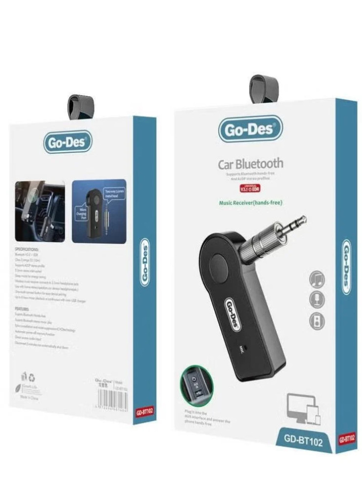 استقبال موسيقي بلوتوث للسيارة GD-DESاستقبال بلوتوث