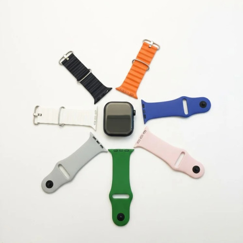 ساعه شبيهت ابل سيريس 11 شاشه كامله H60 ساعه شبيهت ابل سيريس 11 شاشه كامله H60