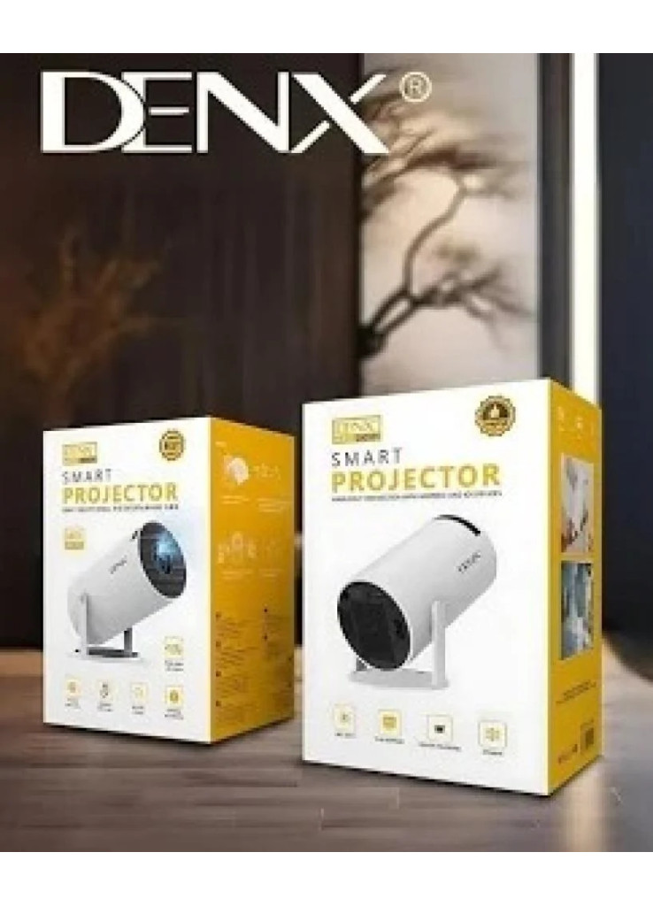 سينما متكاملة بيدك! بروجكتر DENX الذكي DX2591 بنظام أندرويد 11 ودقة FHD
