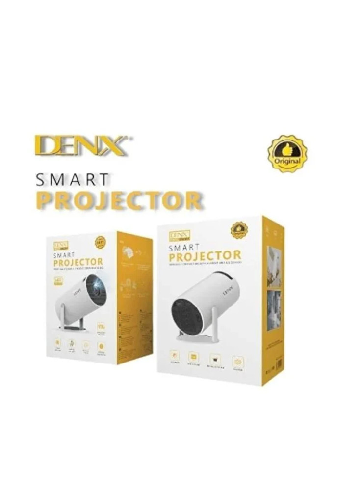 سينما متكاملة بيدك! بروجكتر DENX الذكي DX2591 بنظام أندرويد 11 ودقة FHD