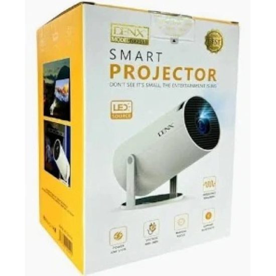 سينما متكاملة بيدك! بروجكتر DENX الذكي DX2591 بنظام أندرويد 11 ودقة FHD سينما متكاملة بيدك! بروجكتر DENX الذكي DX2591 بنظام أندرويد 11 ودقة FHD