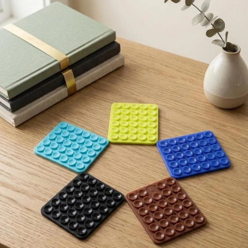 لصقة سيليكون بشفط مزدوج للجوال