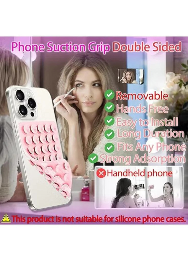 لصقة سيليكون بشفط مزدوج للجوال لصقة سيليكون بشفط مزدوج للجوال