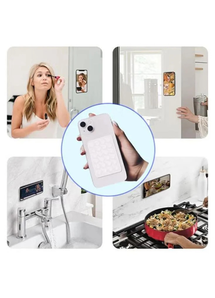 لصقة سيليكون بشفط مزدوج للجوال لصقة سيليكون بشفط مزدوج للجوال