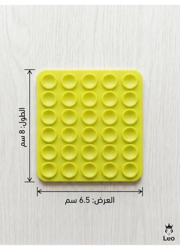 لصقة سيليكون بشفط مزدوج للجوال لصقة سيليكون بشفط مزدوج للجوال