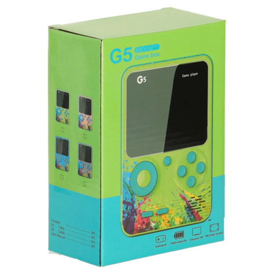 جهاز ألعاب صغير G5 مع 500 لعبة