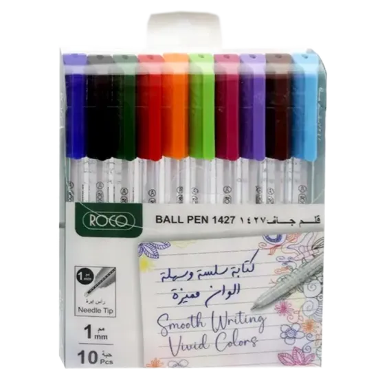 طقم اقلام ناشف 10 لون طقم اقلام ناشف 10 لون