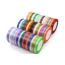 شريط ساتان 2,50 سم الوان  