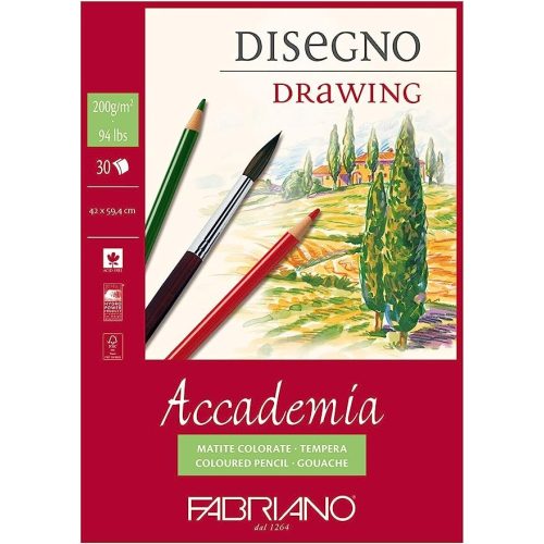 دفتر رسم - أبيض – مثالي للملاحظات المدرسية وكتابة اليوميات والرسم وأعمال المكتب