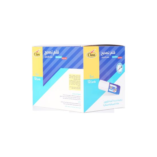 كلاس ممحاة – مثالي لتصحيح آثار قلم الرصاص في المدرسة أو المكتب أو أثناء الامتحانات - طقم من 12 قطعة