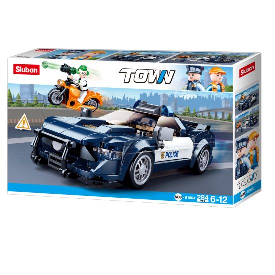 سلوبان مكعبات بناء - 284 قطعة – مثالي للعب البناء العملي الذي ينمّي التركيز والمهارات الحركية الدقيقة