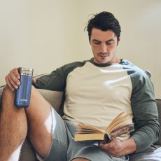 زمزمية مياه كونتيجو - 360 مل، ستانلس ستيل، سماوي – مثالي للمدرسة والنادي الرياضي والاستخدام اليومي للترطيب أثناء التنقل
