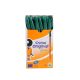 بيك قلم حبر جاف - سن 0.8 ملم، أخضر – مثالي للملاحظات المدرسية وأعمال المكتب والكتابة اليومية - طقم من 50 قطعة