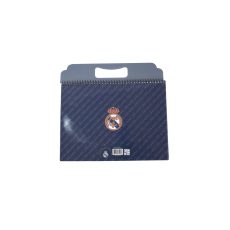 ريال مدريد دفتر رسم - بلاستيك – مثالي للملاحظات المدرسية وكتابة اليوميات والرسم وأعمال المكتب - طقم من 12 قطعة