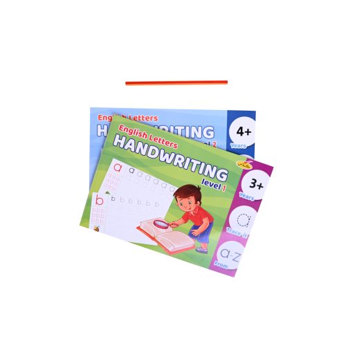 كلاس كتابا تحسين الخط الإنجليزي مع مرسم – مثالي للاستخدام اليومي في المدرسة أو المنزل أو المكتب - طقم من 12 قطعة