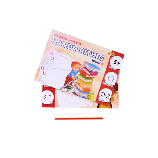 كلاس كتابا تحسين الخط العربي والإنجليزي مع مرسم – مثالي للاستخدام اليومي في المدرسة أو المنزل أو المكتب - طقم من 12 قطعة