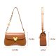 ميكي ماوس حقيبة يد نسائية - بني – مثالي للذهاب إلى المدرسة والتنقل اليومي وحمل الأغراض