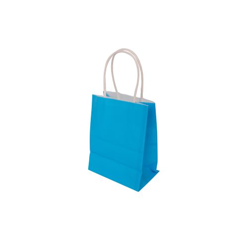 كلاس كيس هدايا - أزرق – مثالي للذهاب إلى المدرسة والتنقل اليومي وحمل الأغراض - طقم من 12 قطعة