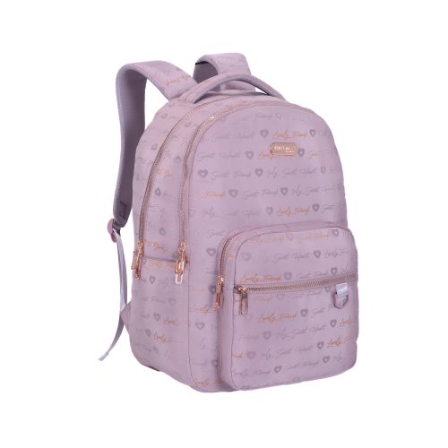 بوز شنطة ظهر مدرسية - أحمر، 18 بوصة – مثالي للذهاب إلى المدرسة والتنقل اليومي وحمل الأغراض
