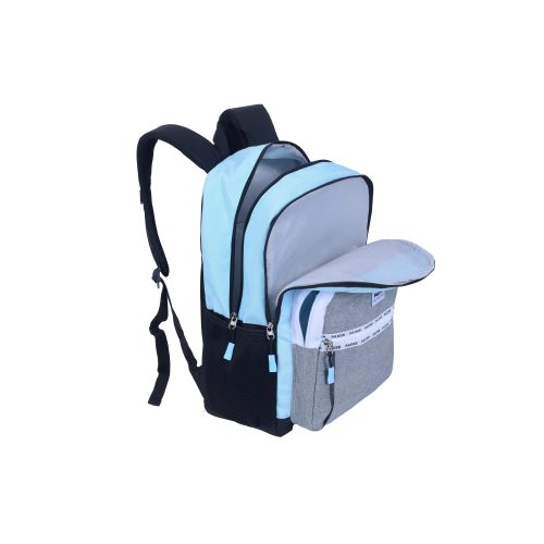 بوز شنطة ظهر مدرسية - أزرق، 18 بوصة – مثالي للذهاب إلى المدرسة والتنقل اليومي وحمل الأغراض