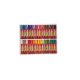 كلاس طقم ألوان زيتية شمعية – مثالي للاستخدام اليومي في المدرسة أو المنزل أو المكتب - طقم من 24 قطعة
