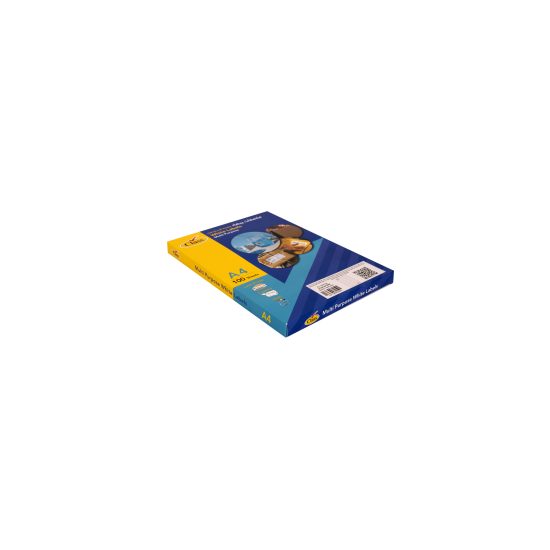 كلاس ليبل لاصق - 70×25.4 سم – مثالي للتغليف والأعمال اليدوية ومهام المكتب أو المدرسة اليومية - طقم من 100 قطعة