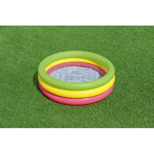 بست واي مسبح أطفال 70cm - أحمر – مثالي لأيام المسبح واللعب في الحديقة والمرح العائلي في الهواء الطلق