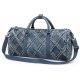 Blue jeans duffle bag
