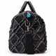 Black jeans duffle bag