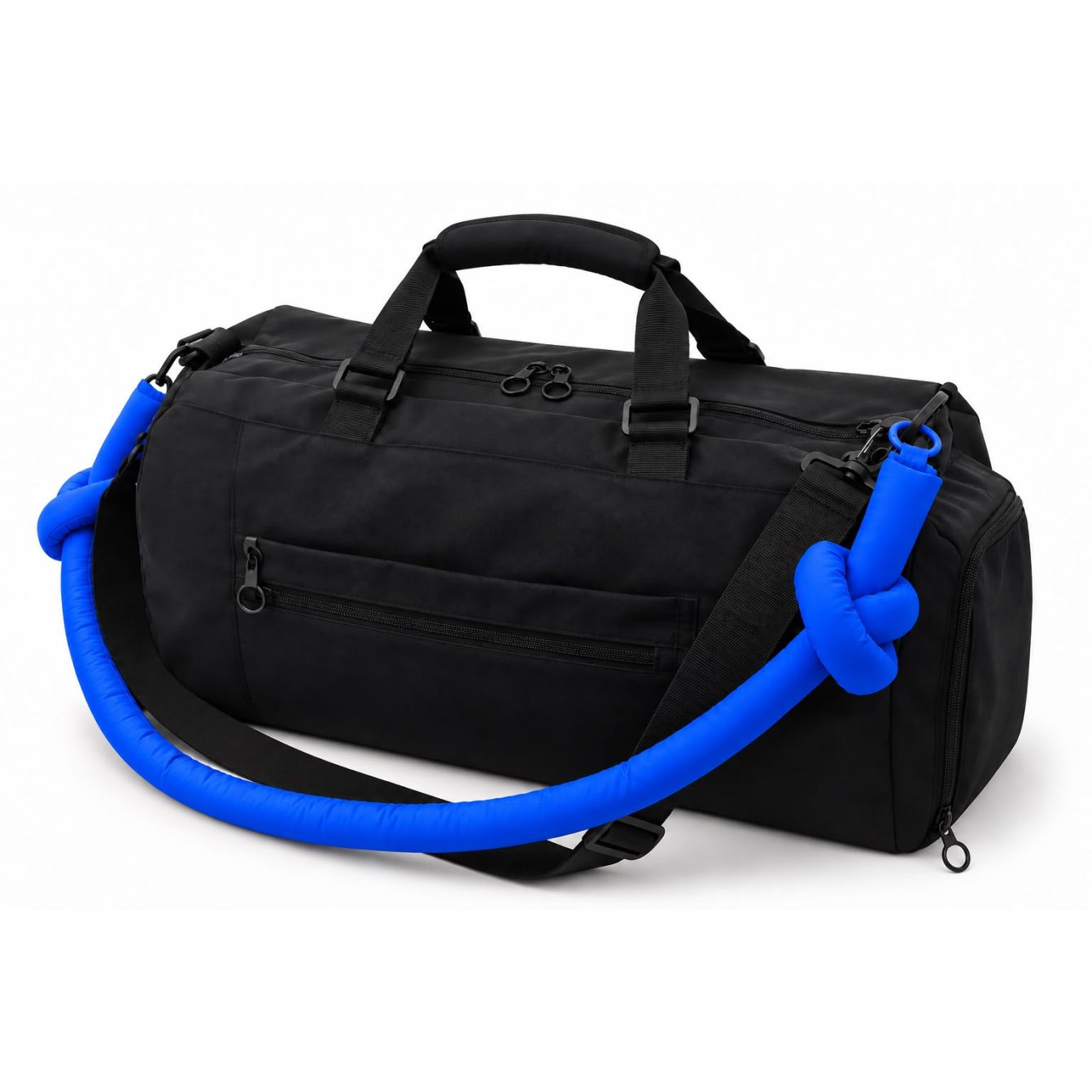 Padded Bag Charm - Blue