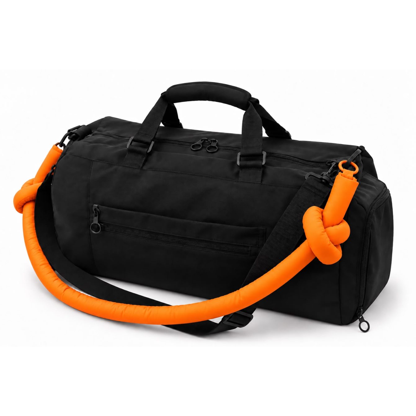 Padded Bag Charm - Orange