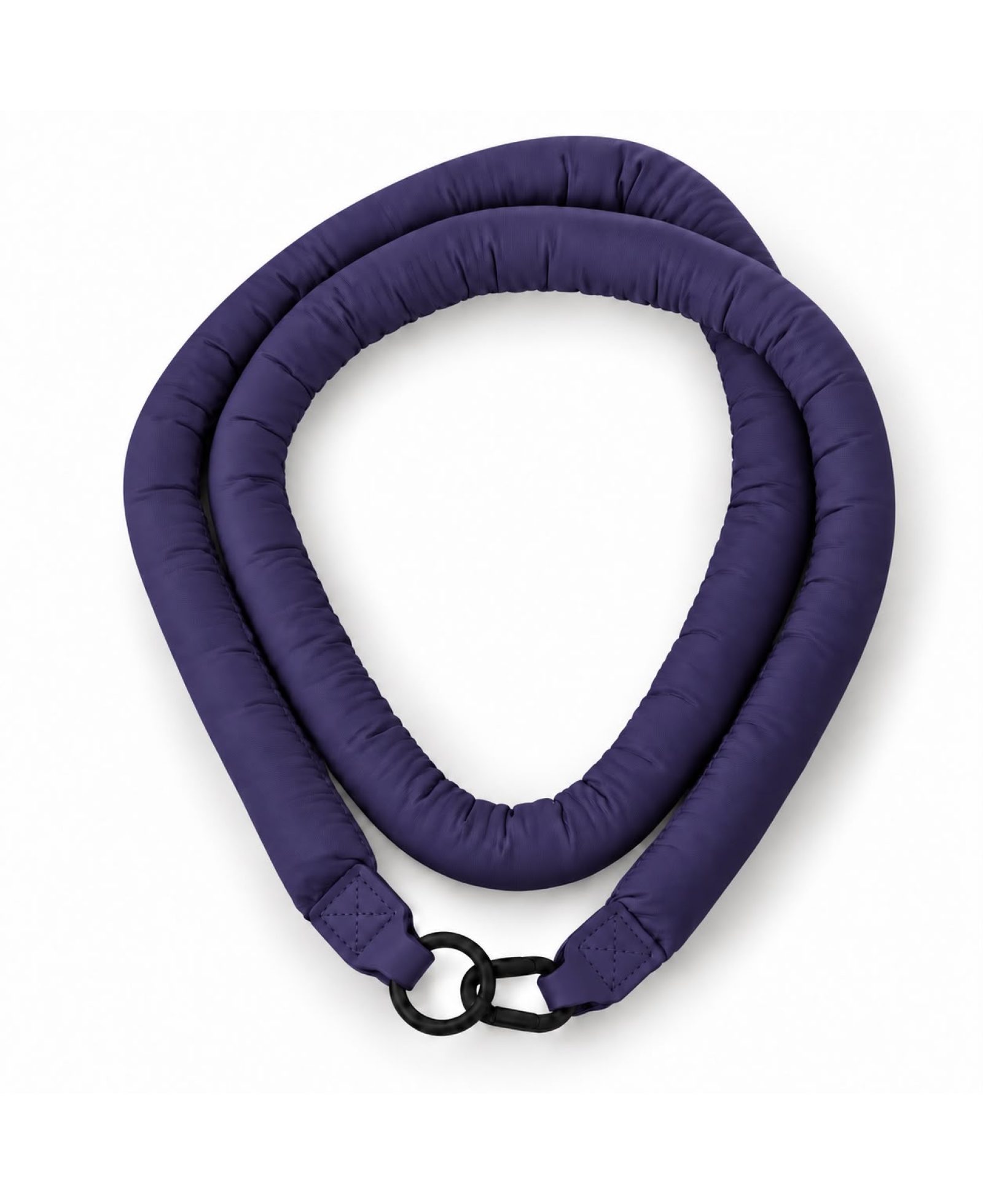Padded Bag Charm - Purple