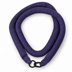 Padded Bag Charm - Purple